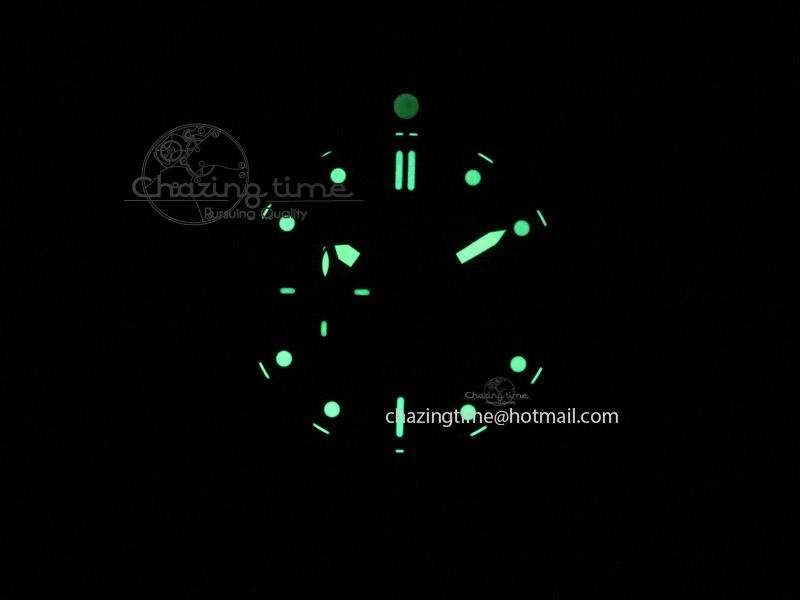 FastDry PAM508 P V6F 1:1 Best Edition Ceramic On Black Leather Strap ST 8557