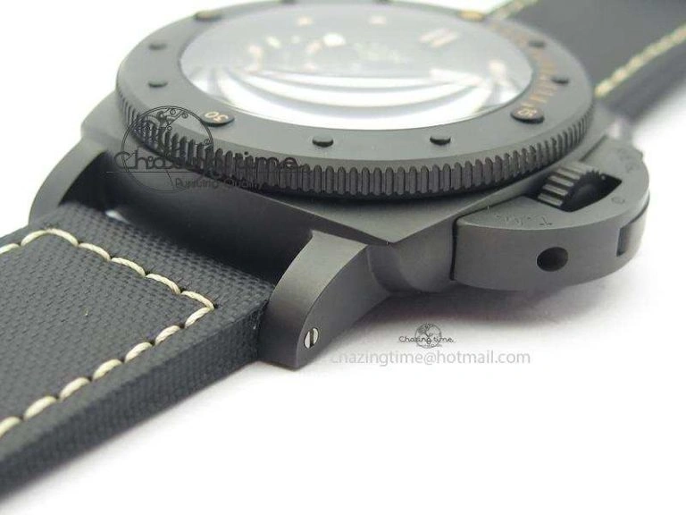 PAM508 P V6F 1:1 Best Edition Real Ceramic On Black Kevlar Diving Strap P Neat 8505