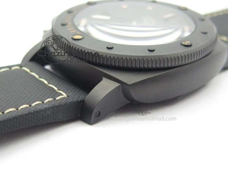 PAM508 P V6F 1:1 Best Edition Real Ceramic On Black Kevlar Diving Strap P Neat 8505