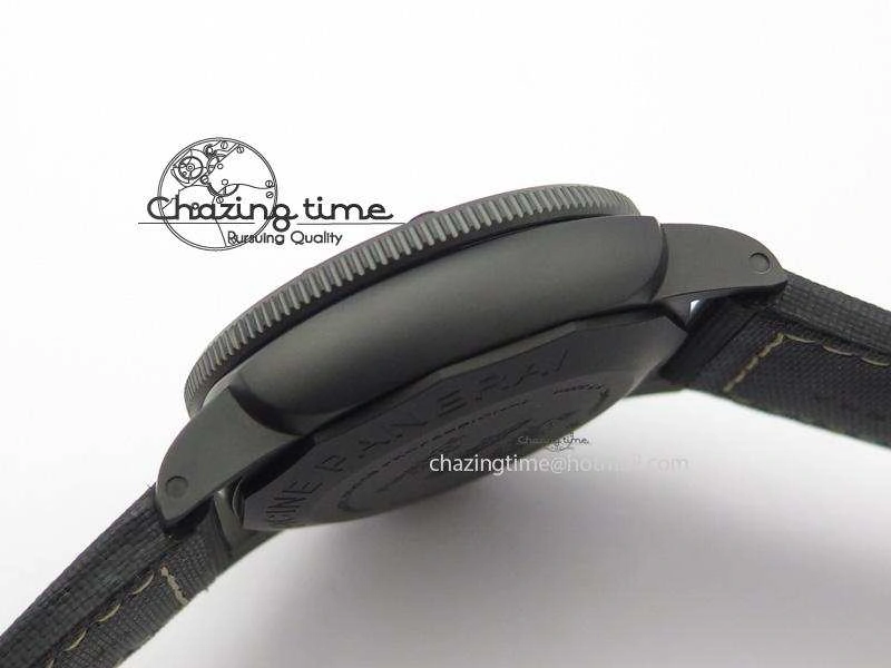 PAM508 P V6F 1:1 Best Edition Real Ceramic On Black Kevlar Diving Strap P Neat 8505