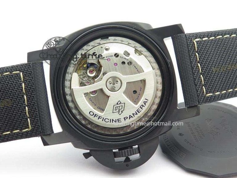 PAM508 P V6F 1:1 Best Edition Real Ceramic On Black Kevlar Diving Strap P Neat 8505