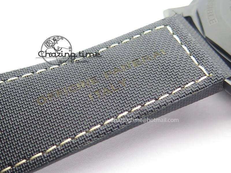 PAM508 P V6F 1:1 Best Edition Real Ceramic On Black Kevlar Diving Strap P Neat 8505