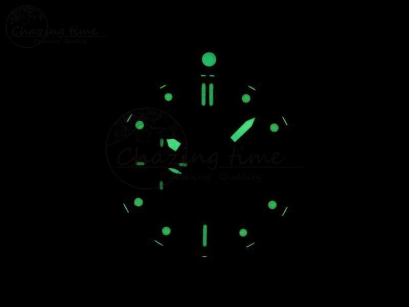 PAM508 P VSF 1:1 Best Edition Real Ceramic On Black Distressed Calfskin Strap P.9000 Super Clone Breathable 8436