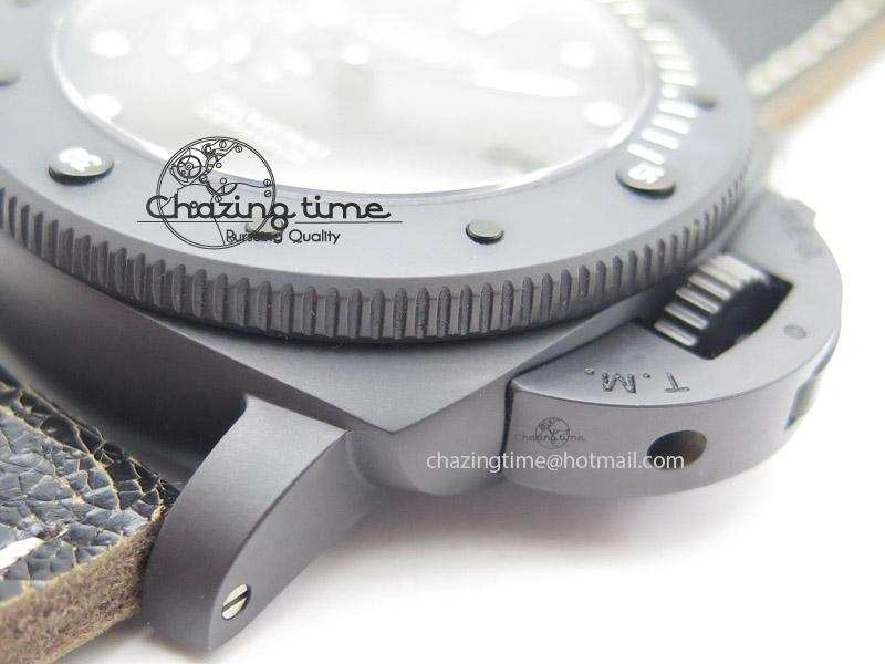 SmartChoice PAM508 P ZF Best Edition Real Ceramic On Black Calfskin Strap P 8560