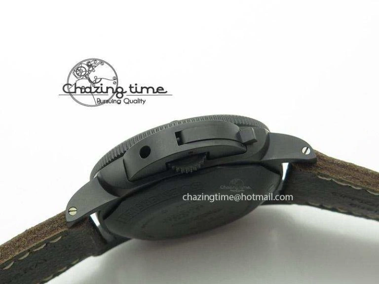 SmartChoice PAM508 P ZF Best Edition Real Ceramic On Black Calfskin Strap P 8560