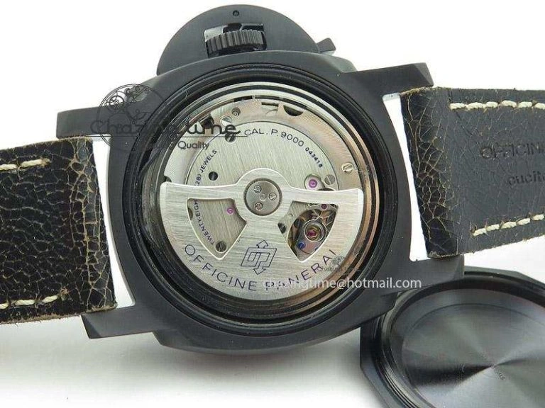SmartChoice PAM508 P ZF Best Edition Real Ceramic On Black Calfskin Strap P 8560