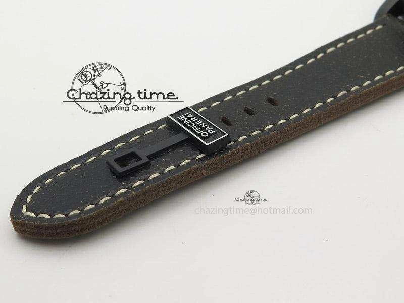 SmartChoice PAM508 P ZF Best Edition Real Ceramic On Black Calfskin Strap P 8560