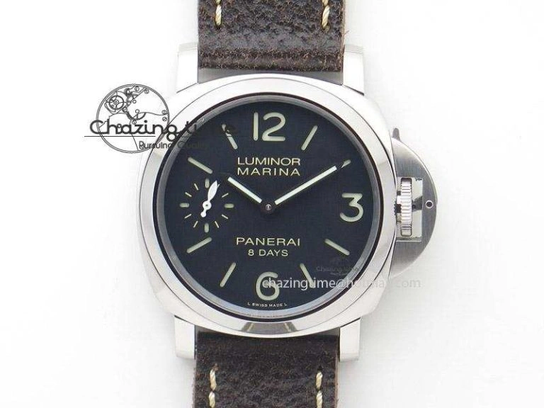 Thermal PAM510 P ZF 1:1 Best Edition On Brown Calfskin Strap P5000 Clone 8544