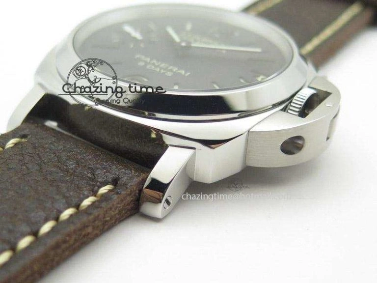 Thermal PAM510 P ZF 1:1 Best Edition On Brown Calfskin Strap P5000 Clone 8544