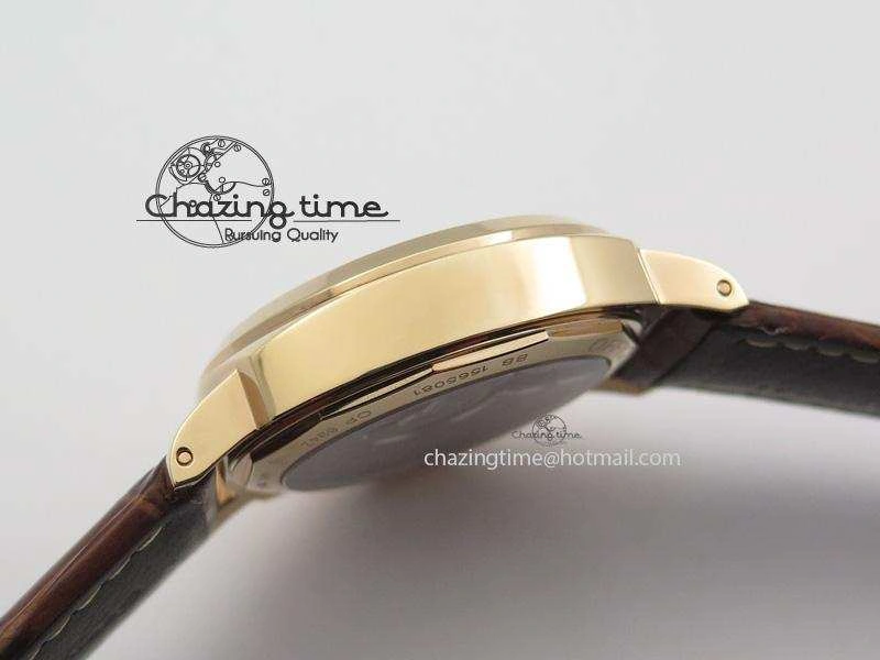 PAM511 RG ZF Best Edition On Brown Leather Strap P5000 Clone Fashionable 8509