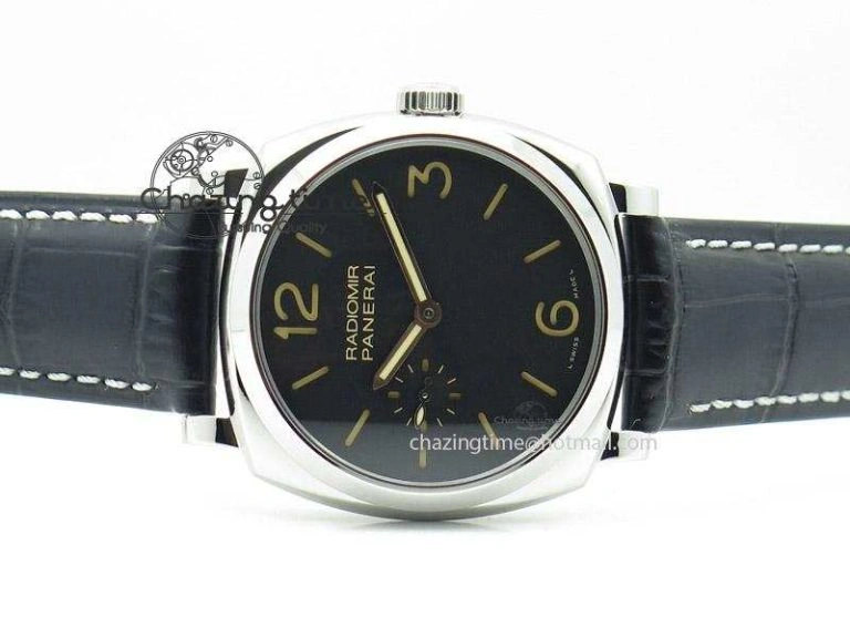 PAM512 P V6F 1:1 Best Edition on Black Leather Strap P. Fashionable 8596