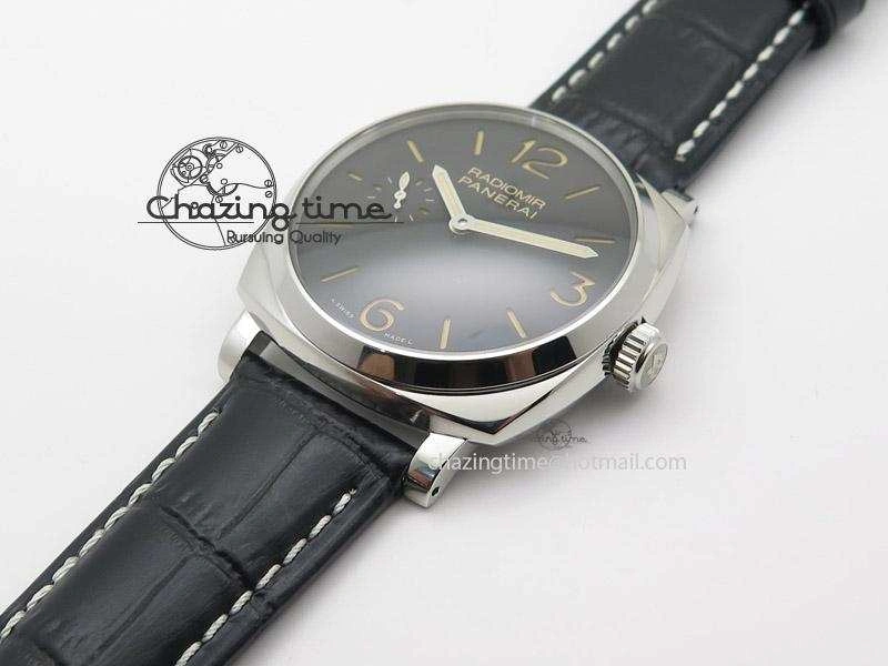 PAM512 P V6F 1:1 Best Edition on Black Leather Strap P. Fashionable 8596