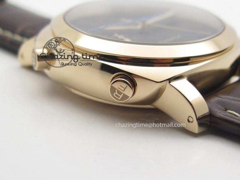 PAM525 Q V6F Fake Flyback Black Dial On Brown Leather Strap P. NewStyle 8519