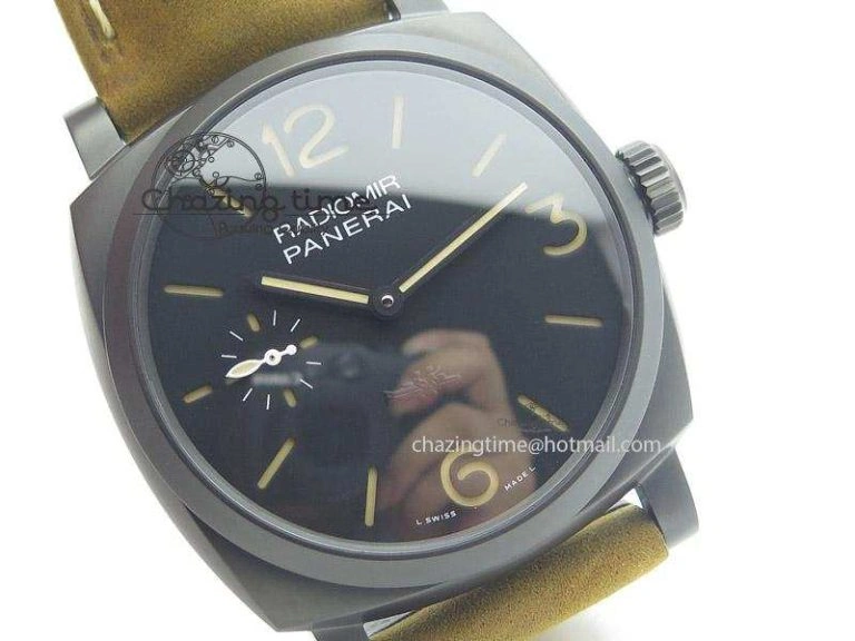 PAM532 P “PANERISTI FOREVER” ZF 1:1 Best Edition On Brown Asso Strap P.3000 SuperClone Reliable 8545