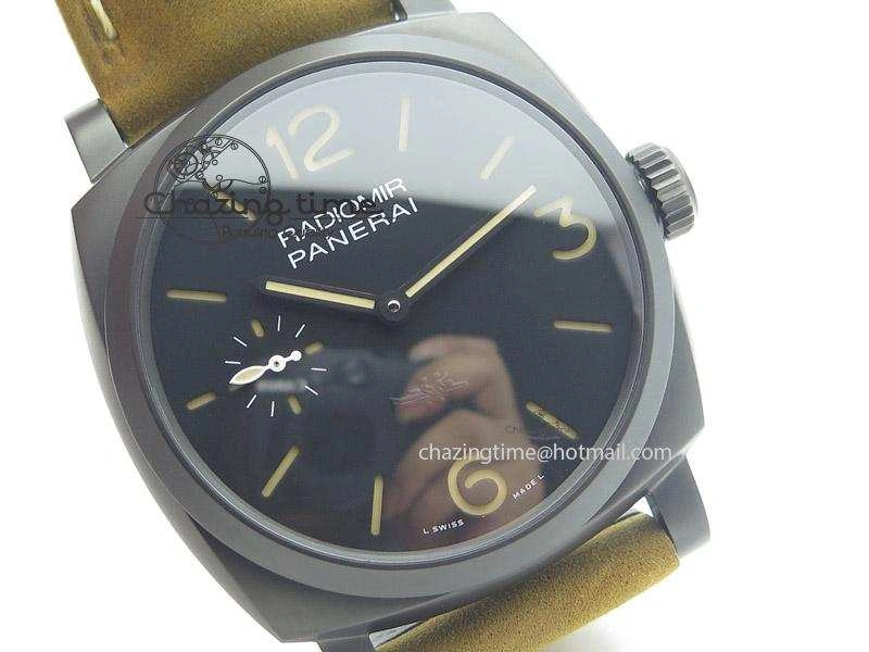 PAM532 P “PANERISTI FOREVER” ZF 1:1 Best Edition On Brown Asso Strap P.3000 SuperClone Reliable 8545