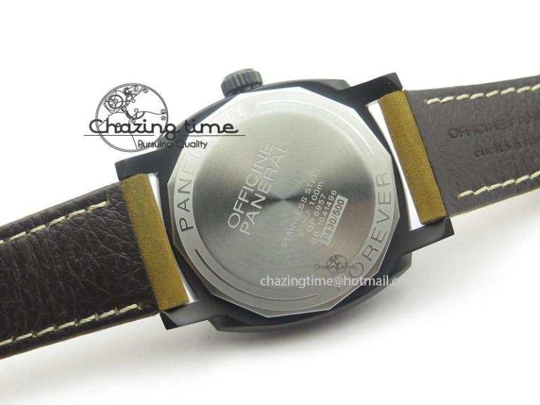 PAM532 P “PANERISTI FOREVER” ZF 1:1 Best Edition On Brown Asso Strap P.3000 SuperClone Reliable 8545