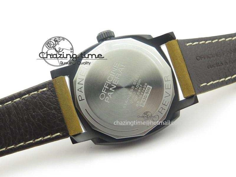 PAM532 P “PANERISTI FOREVER” ZF 1:1 Best Edition On Brown Asso Strap P.3000 SuperClone Reliable 8545