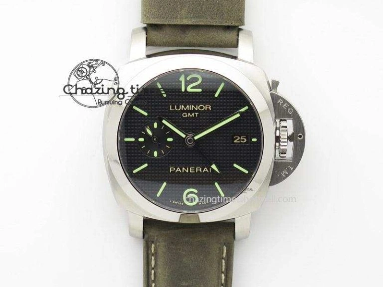 Upgraded PAM535 Q ZF Best Edition Paris Hobnails Dial On Asso Strap P 8532