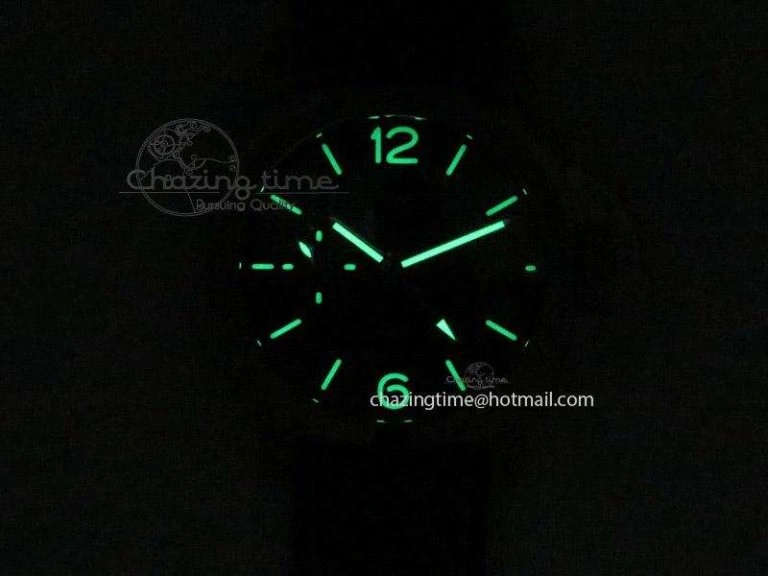 Upgraded PAM535 Q ZF Best Edition Paris Hobnails Dial On Asso Strap P 8532