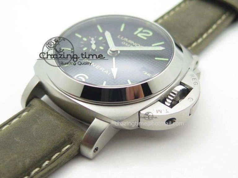 Upgraded PAM535 Q ZF Best Edition Paris Hobnails Dial On Asso Strap P 8532