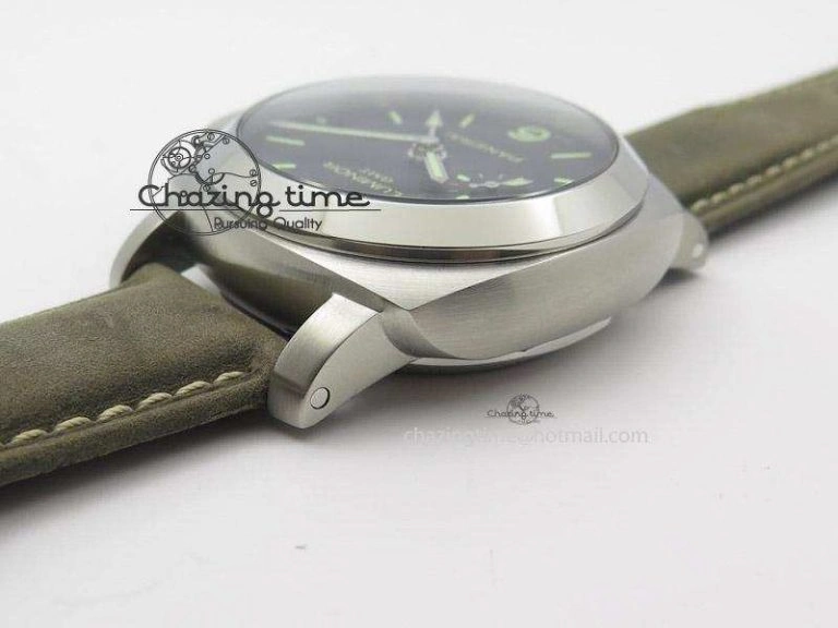 Upgraded PAM535 Q ZF Best Edition Paris Hobnails Dial On Asso Strap P 8532