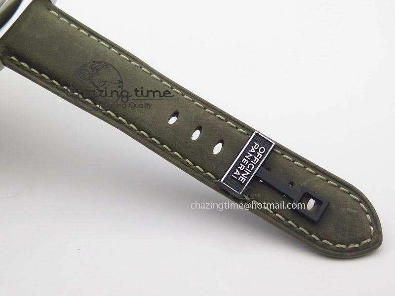 Upgraded PAM535 Q ZF Best Edition Paris Hobnails Dial On Asso Strap P 8532