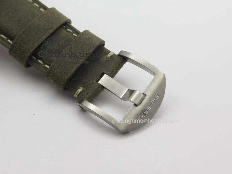 Upgraded PAM535 Q ZF Best Edition Paris Hobnails Dial On Asso Strap P 8532