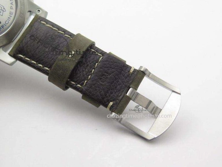 Upgraded PAM535 Q ZF Best Edition Paris Hobnails Dial On Asso Strap P 8532
