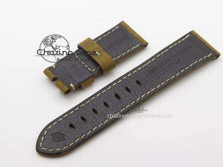Upgraded PAM535 Q ZF Best Edition Paris Hobnails Dial On Asso Strap P 8532
