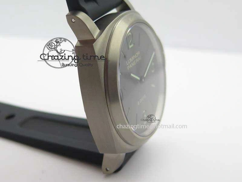 EasyCare PAM562 Q Titanium ZF 1:1 Best Edition On Black Rubber Strap P5000 Clone 8481