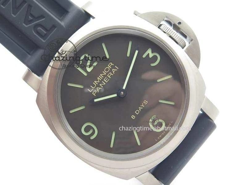 EasyCare PAM562 Q Titanium ZF 1:1 Best Edition On Black Rubber Strap P5000 Clone 8481