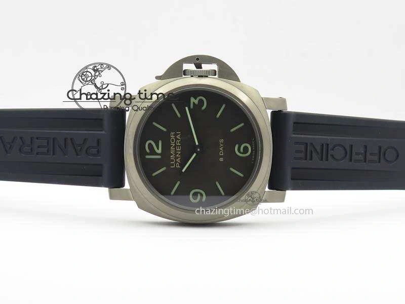 EasyCare PAM562 Q Titanium ZF 1:1 Best Edition On Black Rubber Strap P5000 Clone 8481