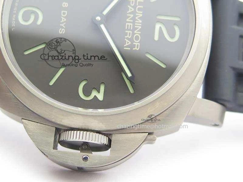 EasyCare PAM562 Q Titanium ZF 1:1 Best Edition On Black Rubber Strap P5000 Clone 8481