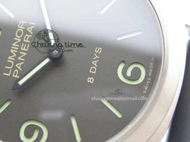 EasyCare PAM562 Q Titanium ZF 1:1 Best Edition On Black Rubber Strap P5000 Clone 8481