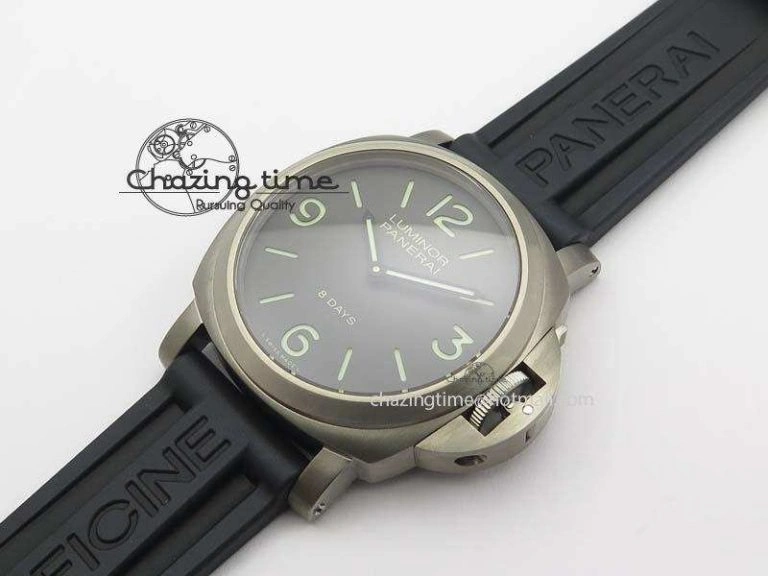 EasyCare PAM562 Q Titanium ZF 1:1 Best Edition On Black Rubber Strap P5000 Clone 8481