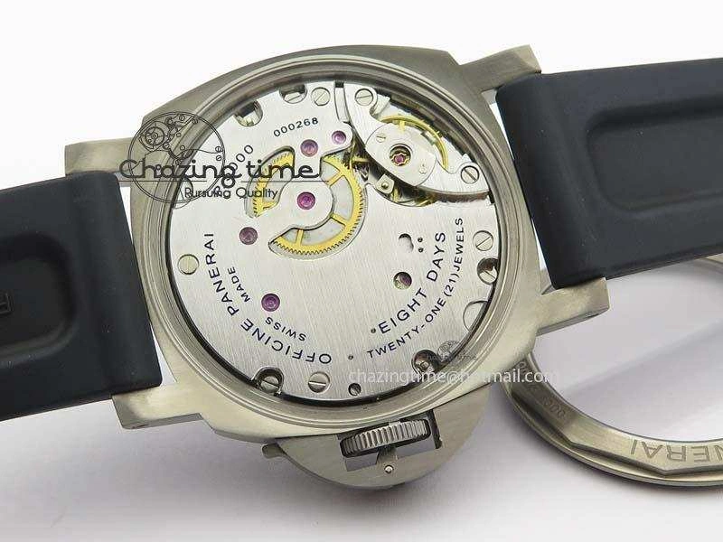 EasyCare PAM562 Q Titanium ZF 1:1 Best Edition On Black Rubber Strap P5000 Clone 8481