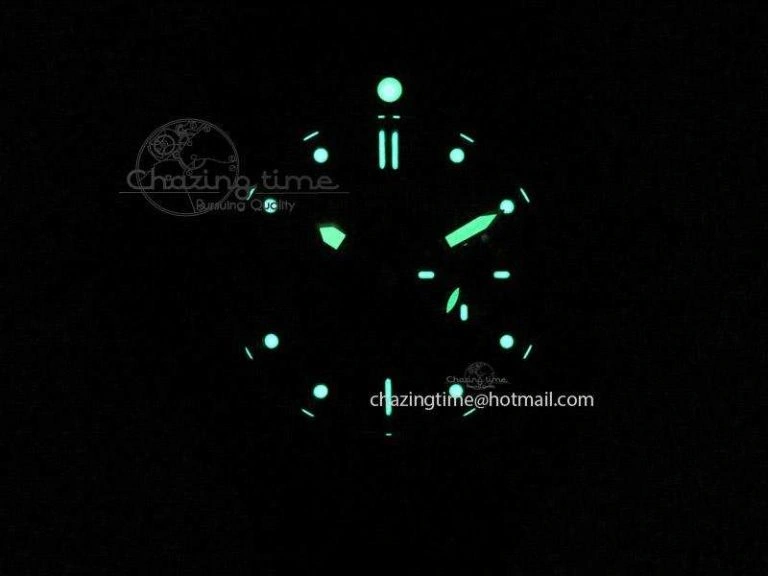 PAM569 Q Titanium JF Best Edition On Brown Thick Leather Strap P9000 Clone Refined 8541