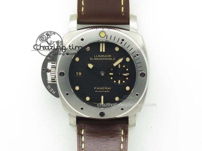 PAM569 Q V6 Lite Best Edition On Thick Brown Leather Strap ST SmartChoice 8573