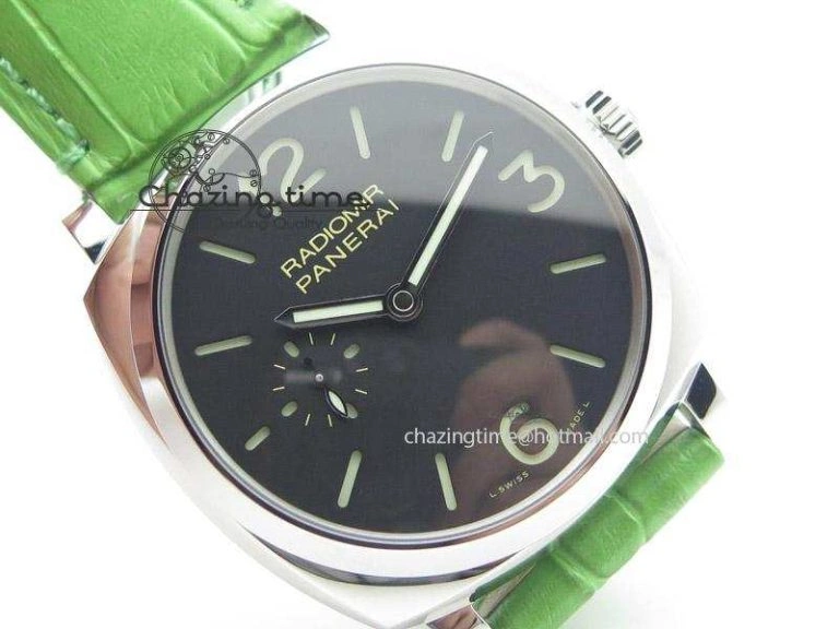 BestValue PAM574 R V6F 1:1 Best Edition On Green Leather Strap P. 8518