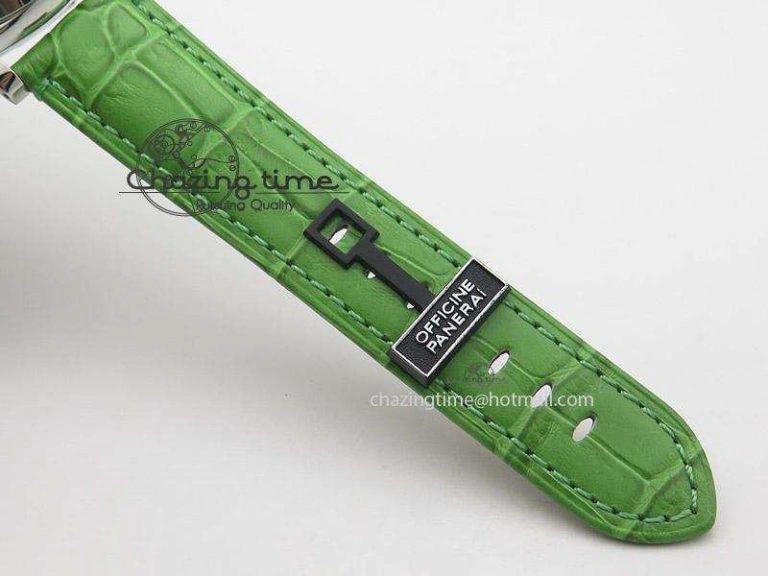 BestValue PAM574 R V6F 1:1 Best Edition On Green Leather Strap P. 8518