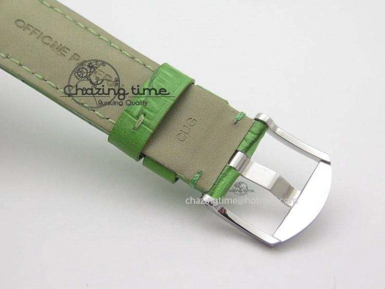 BestValue PAM574 R V6F 1:1 Best Edition On Green Leather Strap P. 8518