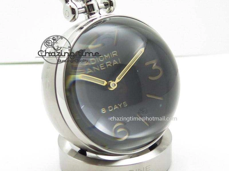 PAM581 V6F Table Clock Sphere 65mm With Box Set MultiPurpose 8566