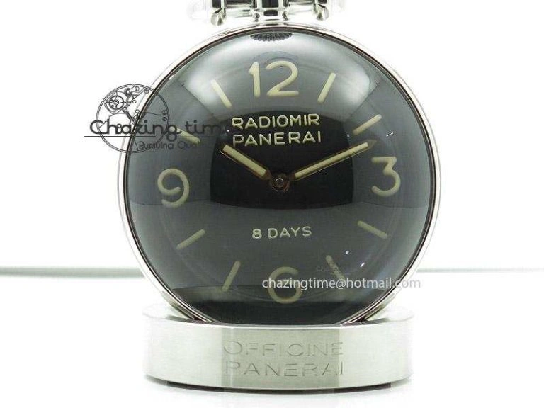 PAM581 V6F Table Clock Sphere 65mm With Box Set MultiPurpose 8566