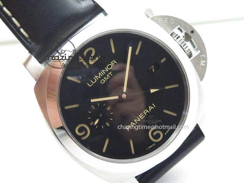 PAM586 Q “Brazil” ZF Best Edition on Black Leather Strap P. Sleek 8587