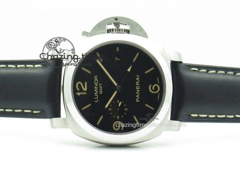 PAM586 Q “Brazil” ZF Best Edition on Black Leather Strap P. Sleek 8587