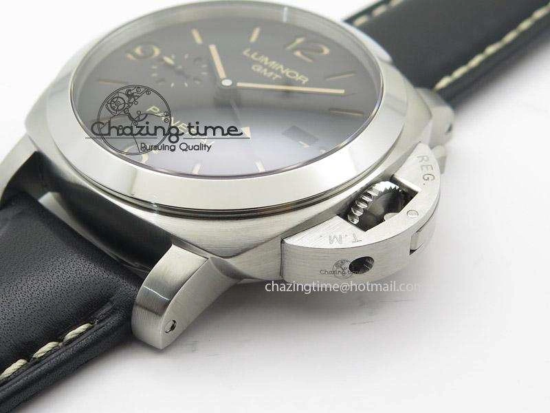 PAM586 Q “Brazil” ZF Best Edition on Black Leather Strap P. Sleek 8587