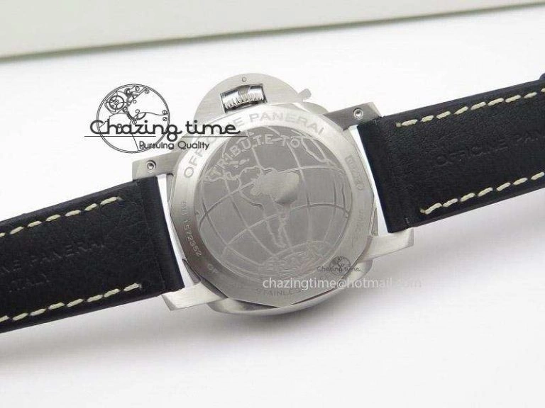 PAM586 Q “Brazil” ZF Best Edition on Black Leather Strap P. Sleek 8587