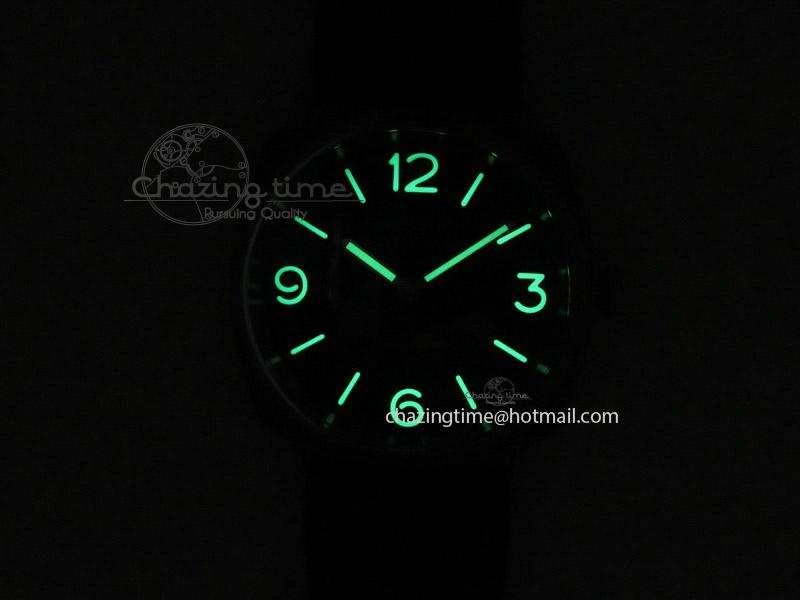 Durable PAM604 Radiomir Firenze V6F Best Edition On Black Leather Strap P 8550