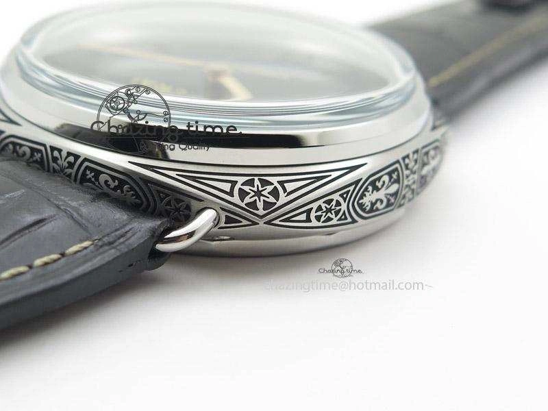 Durable PAM604 Radiomir Firenze V6F Best Edition On Black Leather Strap P 8550