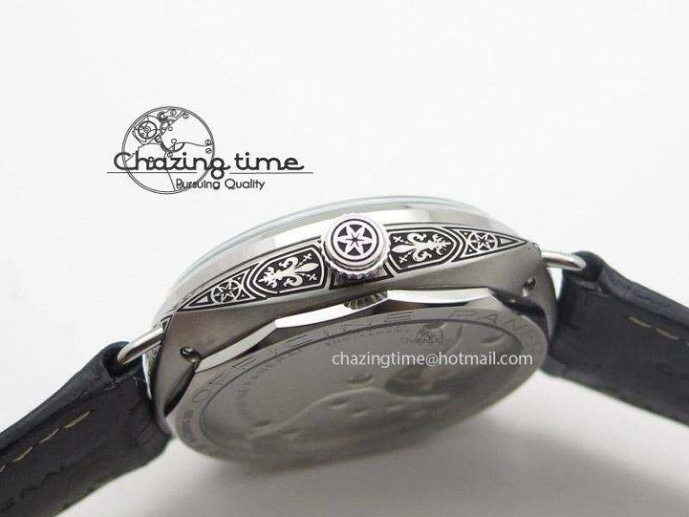 Durable PAM604 Radiomir Firenze V6F Best Edition On Black Leather Strap P 8550